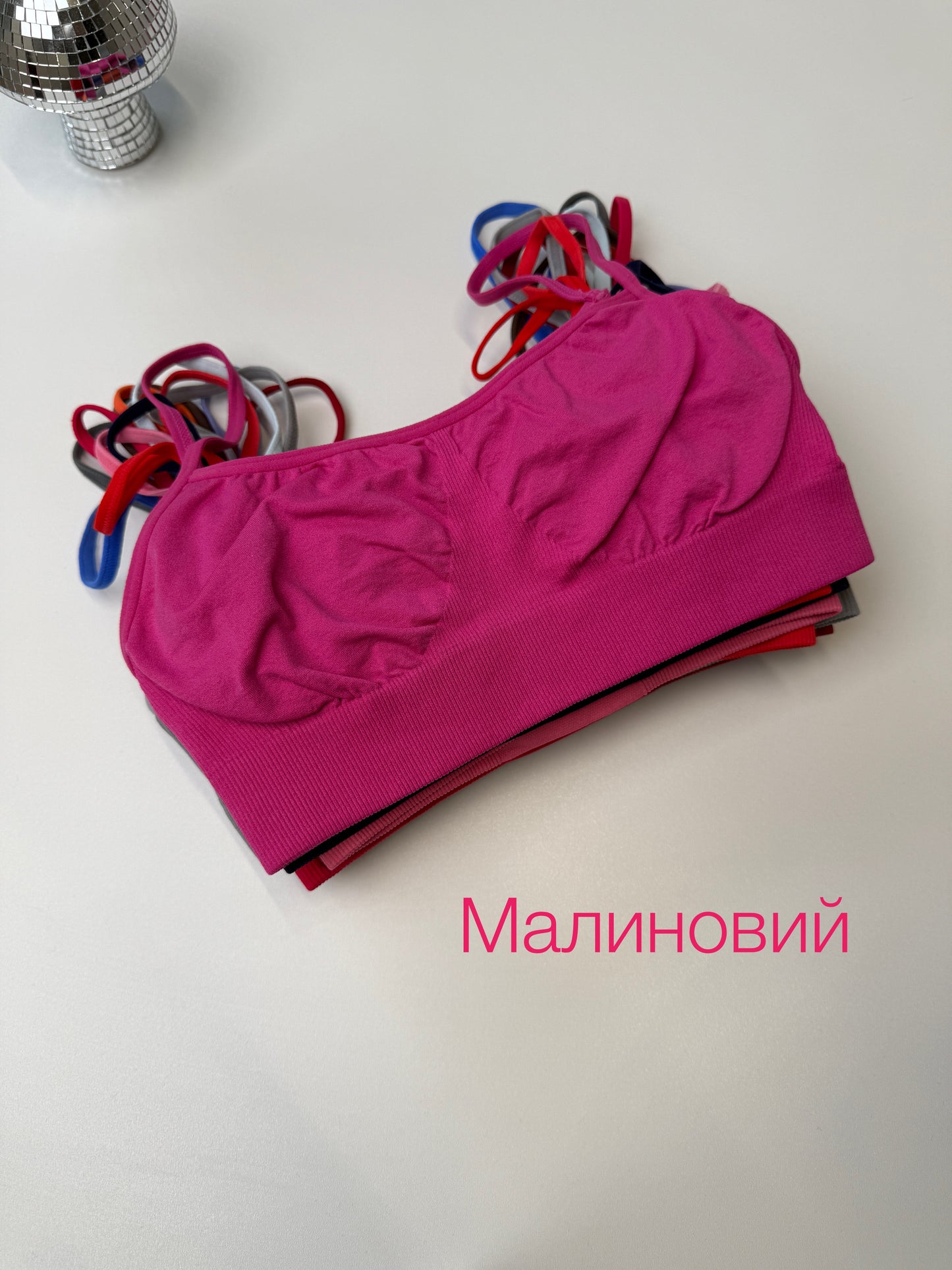 Топ на тоненьких бретелях S/M (00812)