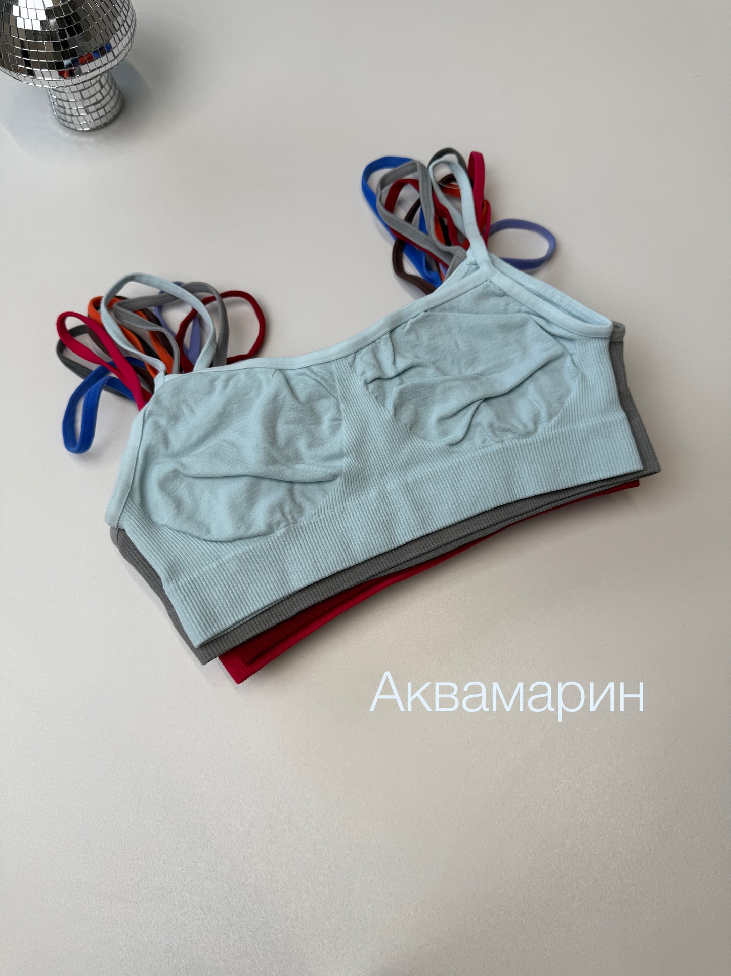 Топ на тоненьких бретелях S/M (00812)