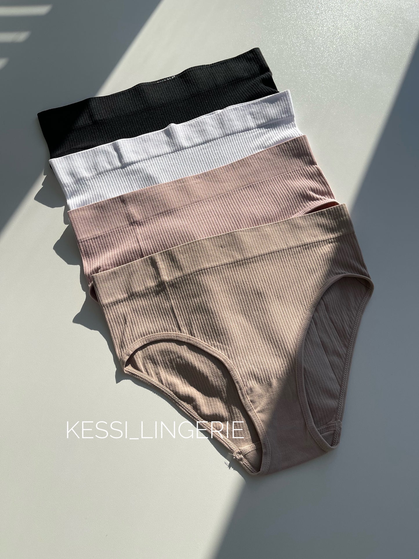 Сліпи в рубчик +Size (00489)