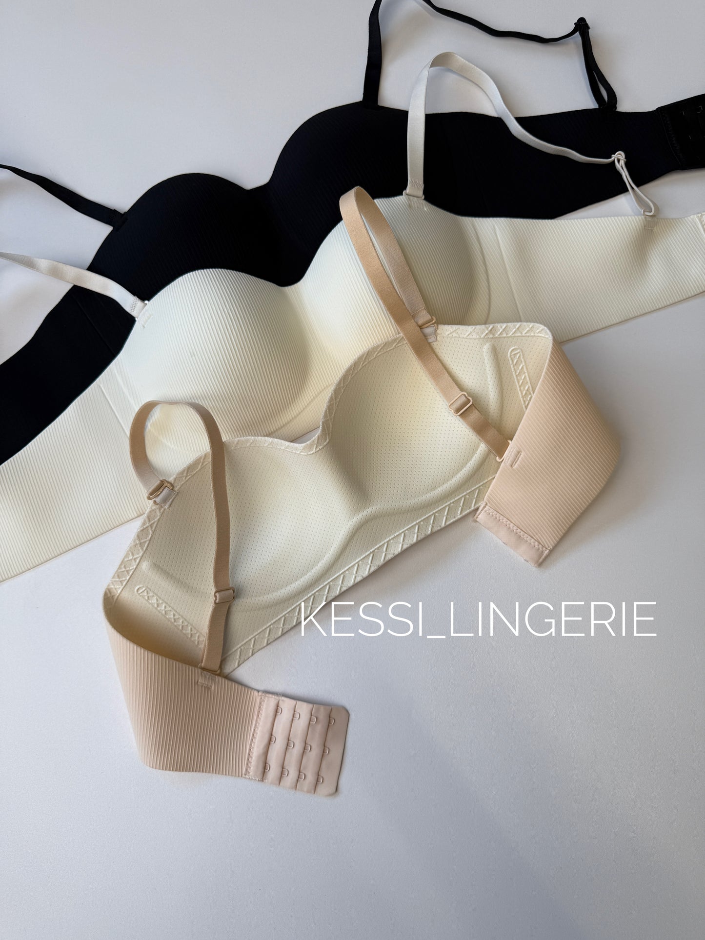 Бюстгальтер в рубчик (00849)