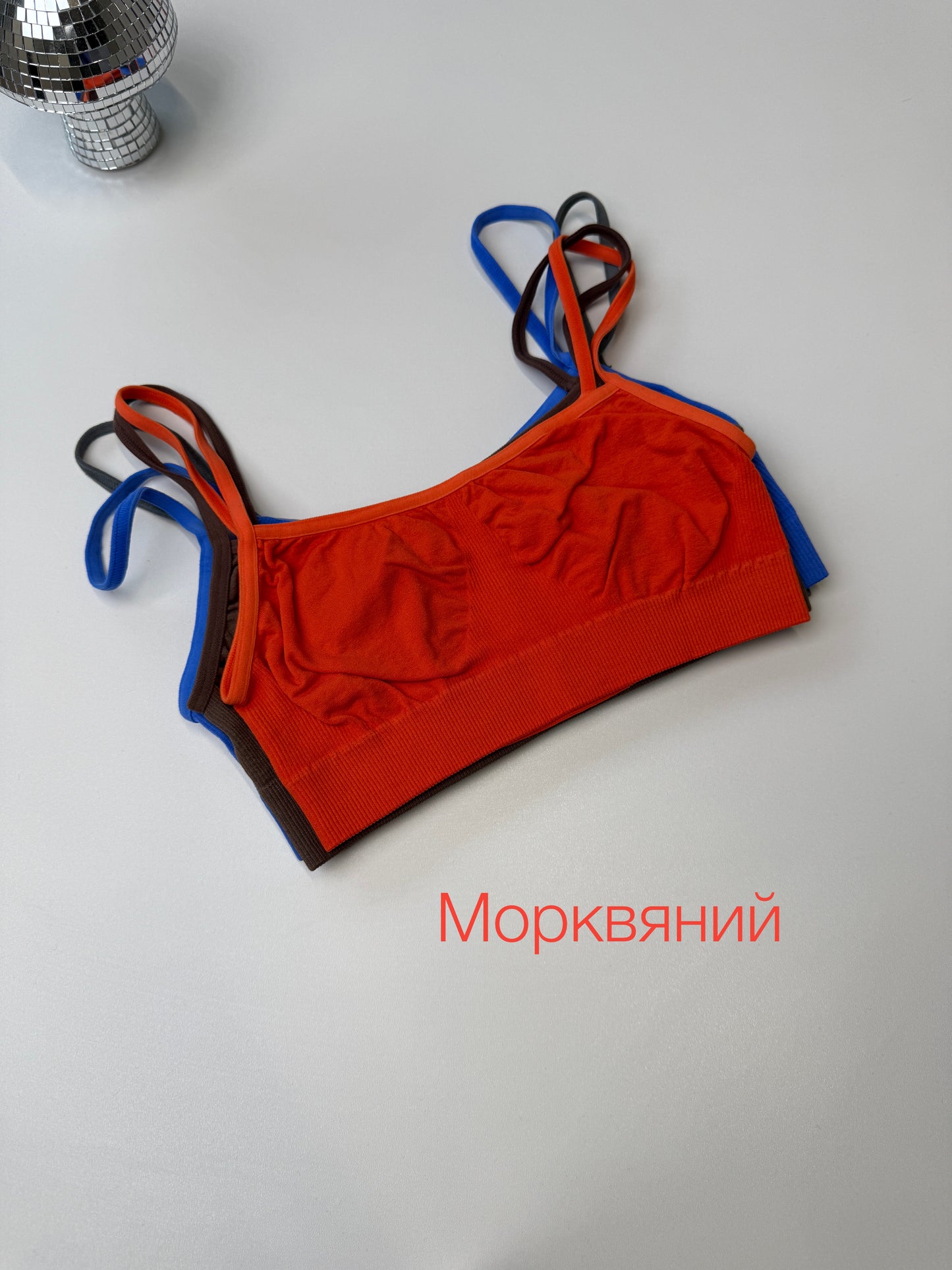Топ на тоненьких бретелях S/M (00812)