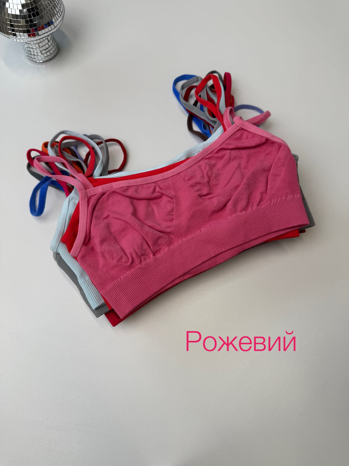 Топ на тоненьких бретелях S/M (00812)