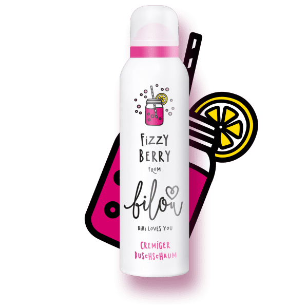 Пінка для душу Bilou Fizzy Berry 200 мл