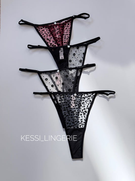 Стрінги з сіточки (00920)