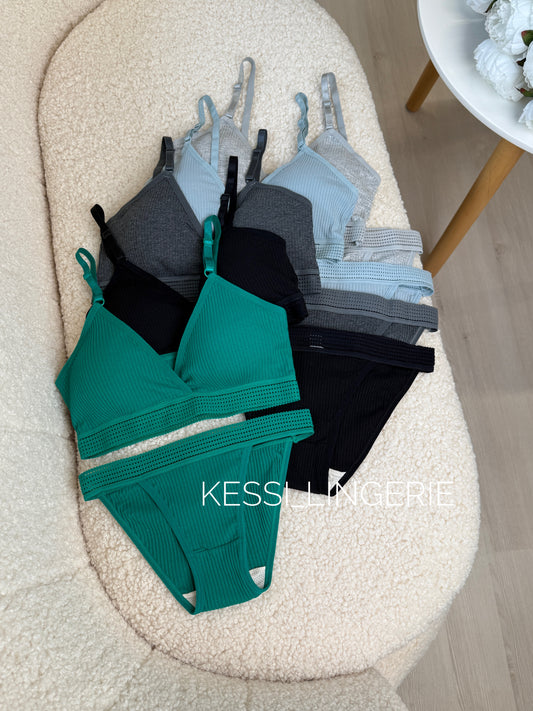 Комплект в рубчик (00871)