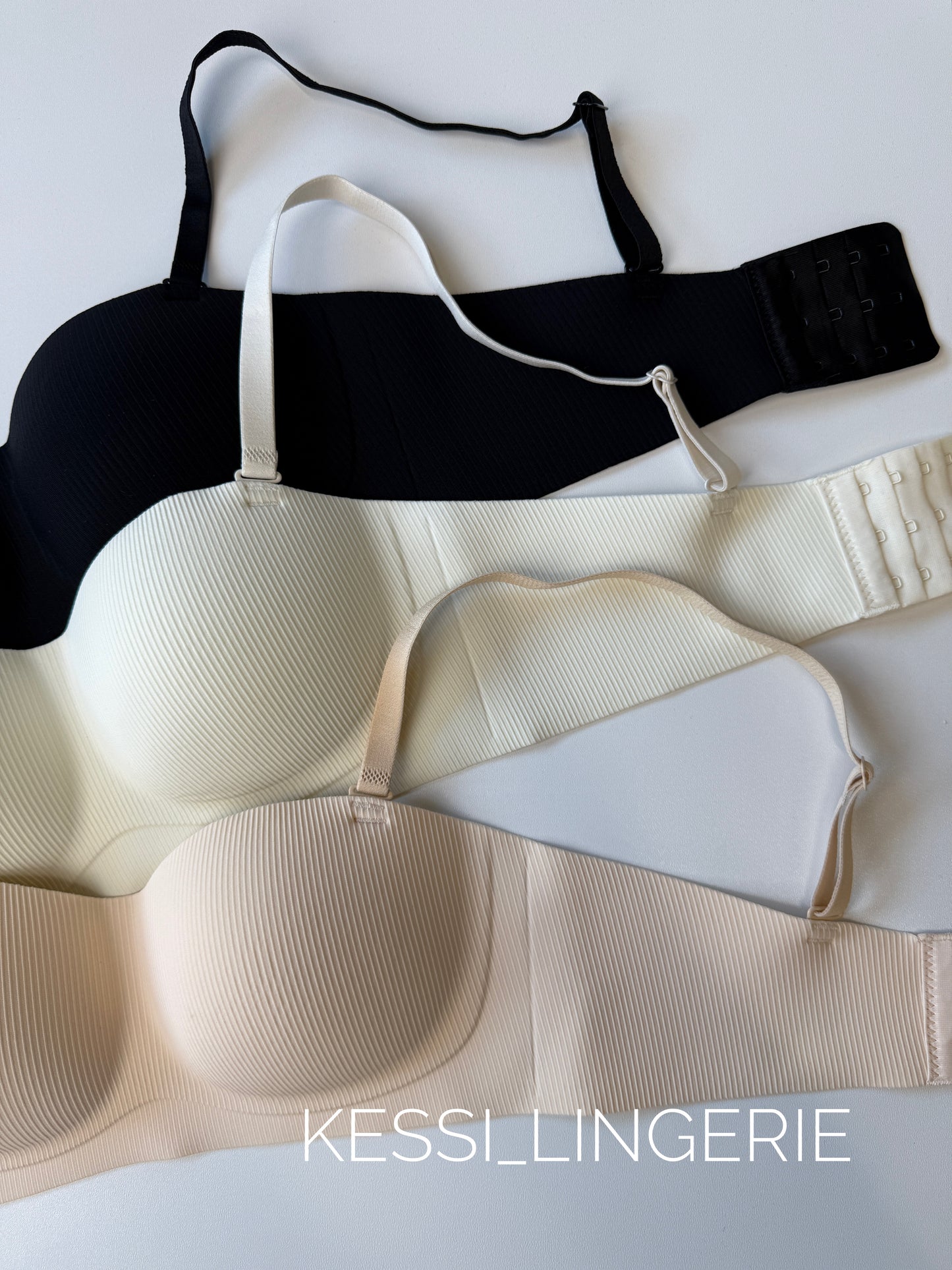 Бюстгальтер в рубчик (00849)