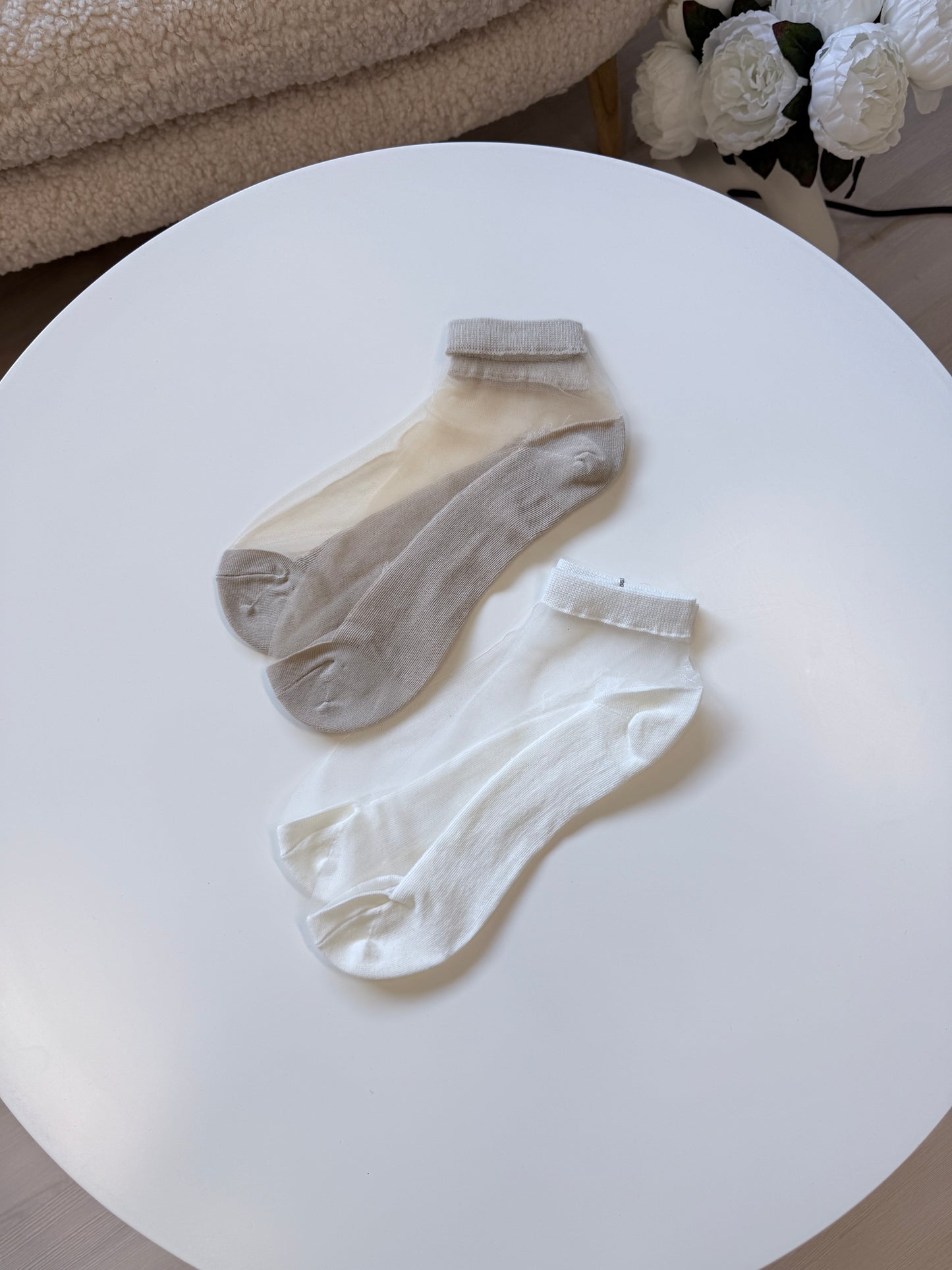 Шкарпетки з сіточкою