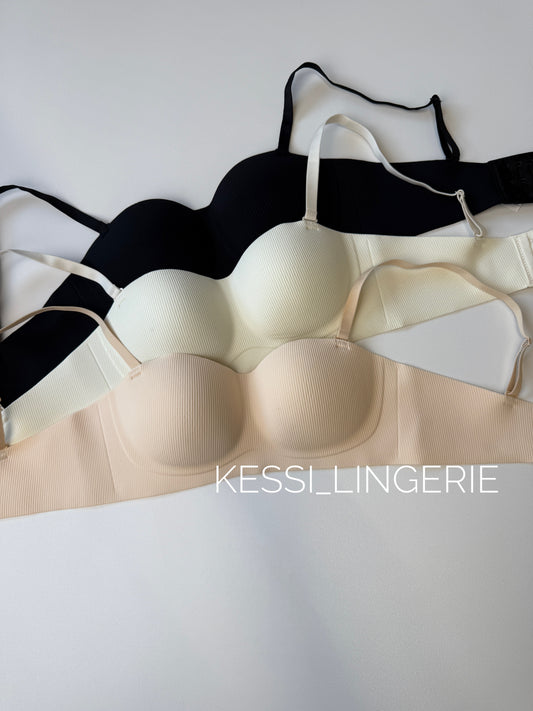 Бюстгальтер в рубчик (00849)