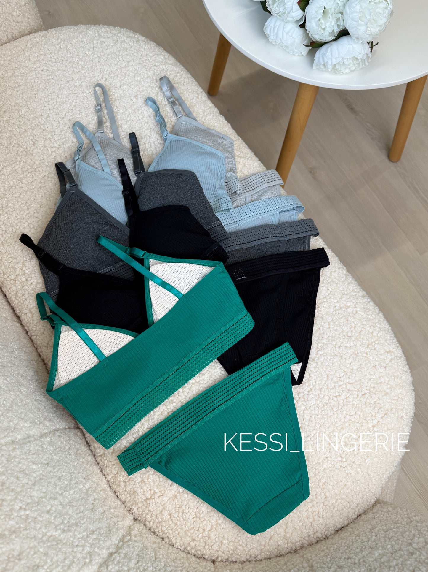 Комплект в рубчик (00871)