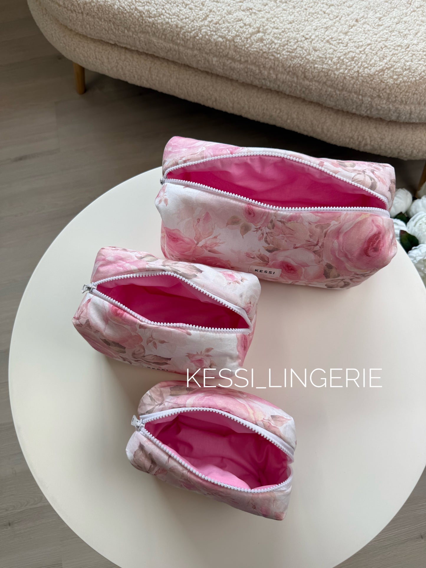Косметичка у квітковий принт 🌸