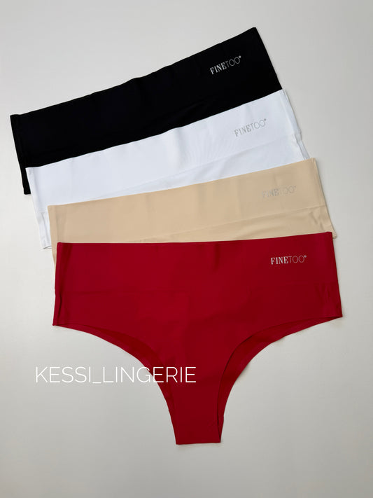 Набір безшовних трусиків, +Size (00885)