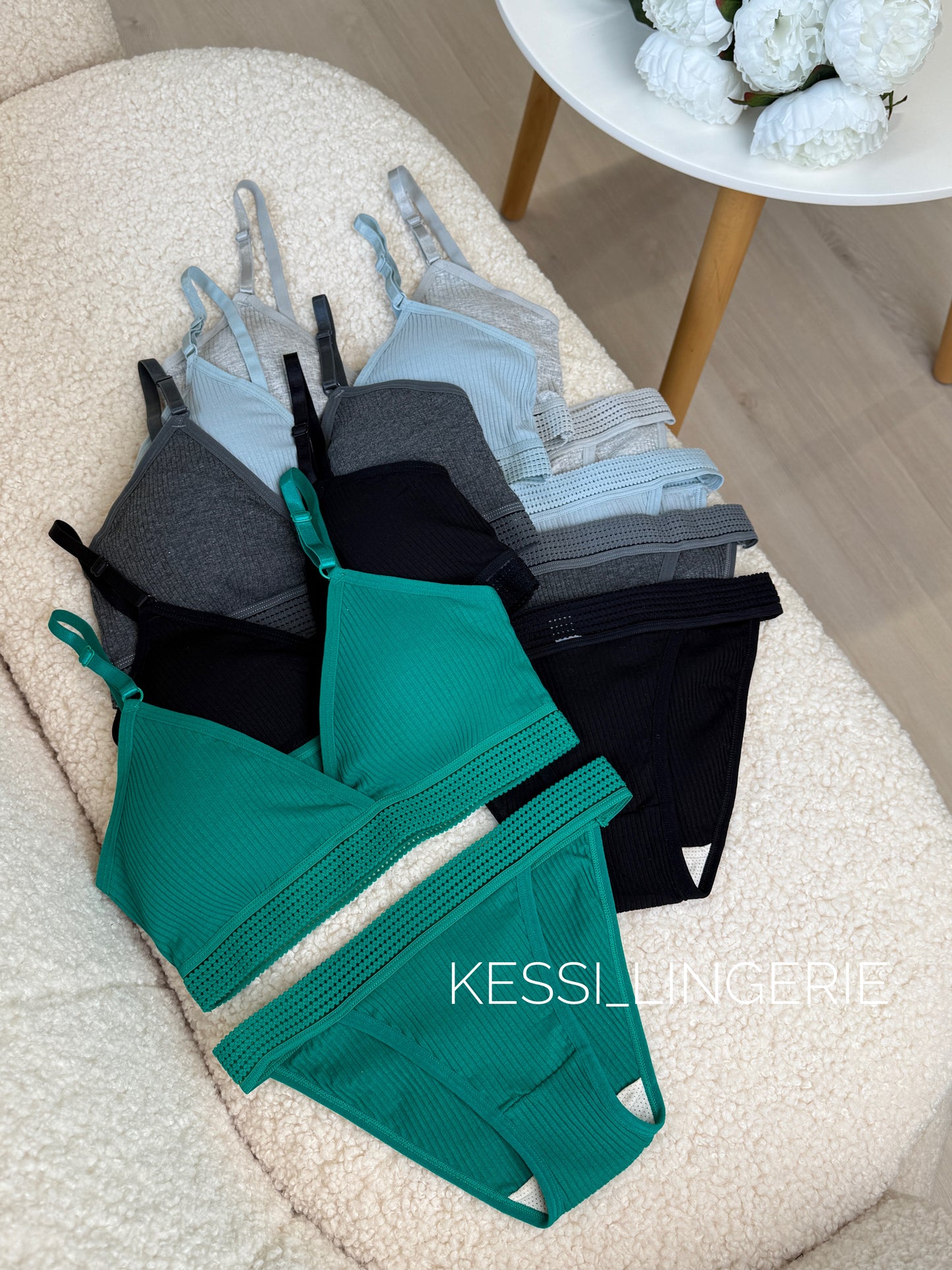 Комплект в рубчик (00871)