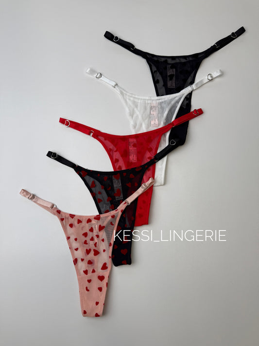 Стрінги з сіточки (00861)